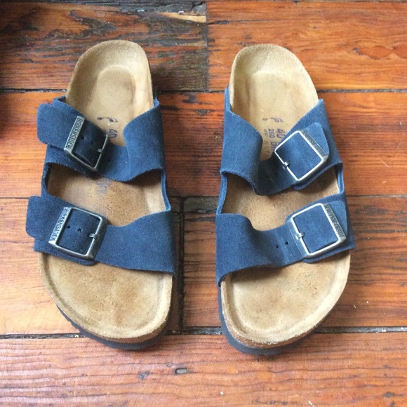 Birkenstock Shoes - EUC Blue Arizona birkenstocks 40